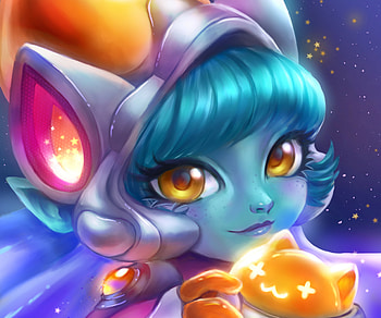 Space Groove Lulu, Lulu (League Of Legends), video game, League Of Legends HD wallpaper
