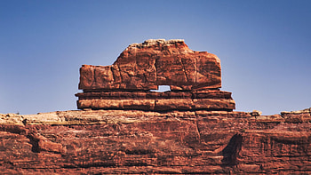 Wooden Shoe Arch , Canyonlands, sky, rocks, usa, utah HD wallpaper