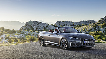 Audi S5 Cabriolet TFSI 2020 HD wallpaper