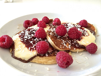 *, dessert, food, raspberries, yummy HD wallpaper