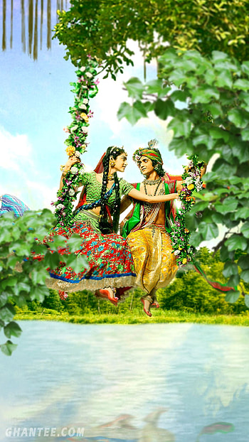 Radha Krishna, pyaar HD phone wallpaper