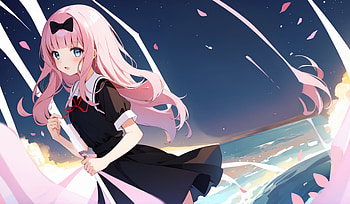 Chika Fujiwara, Chika Fujiwara, Anime, Kaguya-sama: Love is War HD wallpaper