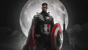 Falcon The New Captain America, the-falcon-and-the-winter-solider, tv-shows, anthony-mackie, deviantart HD wallpaper