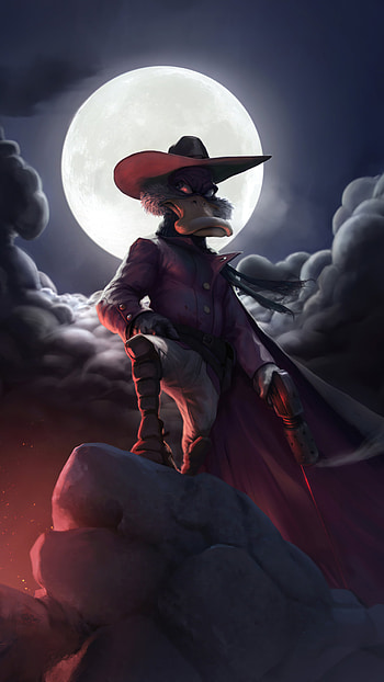 Darkwing Duck animation, Darkwing Duck art, Sony Xperia X HD phone wallpaper