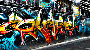 Artistic - Graffiti Trippy Psychedelic Urban Urban Art HD wallpaper