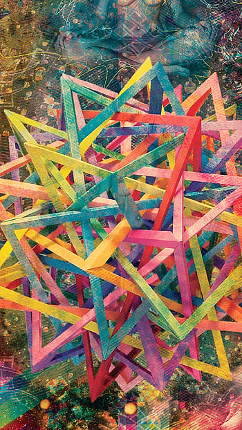 Triangle Shapes, 4 k HD phone wallpaper
