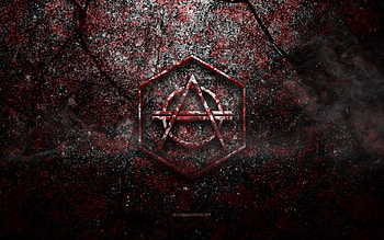 Don Diablo logo, grunge art, Don Diablo groan logo, red groan texture, Don Diablo, grunt groan texture, Don Diablo emblems, Don Diablo 3D logo HD wallpaper
