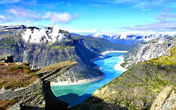 Trolltunga Norway beauty, Stunning , Captivating backgrounds, Norwegian wonders HD wallpaper