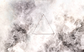 Abstract, Smoke, , Drawing, Grey, Triangle HD wallpaper