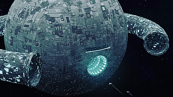 The E V O Mothership, Sci Fi, space station, space, spaceship, technology HD wallpaper