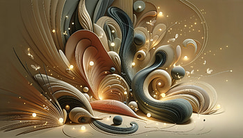 Enchanting Firefly Swirl, firefly (bug), Abstract, swirl, curves HD wallpaper