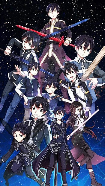 Kirito, art, Kazuto, Sword_Art_Online HD phone wallpaper