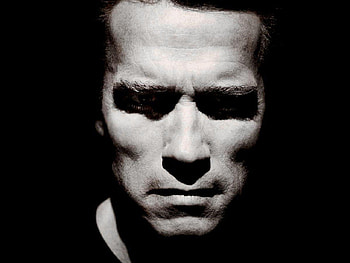 Arnold black & white, actor, movies HD wallpaper