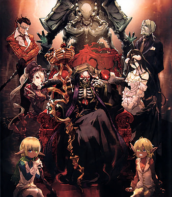 Overload anime characters HD phone wallpaper