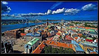 Riga - Latvia, Latvia, Cities, Riga, Europe HD wallpaper