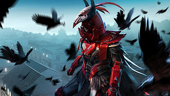 pubg, mobile, blood raven, x suit, , pc, , Blood Ravan HD wallpaper