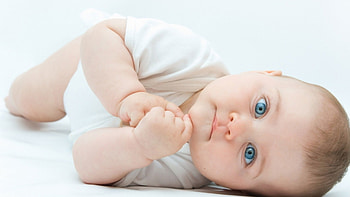 pics baby blue eyes cute background HD wallpaper