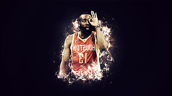 Basketball player, James Harden HD wallpaper