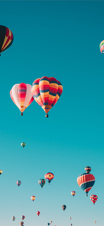Balloon , Mobile art, Colorful screens, Airborne delight HD phone wallpaper