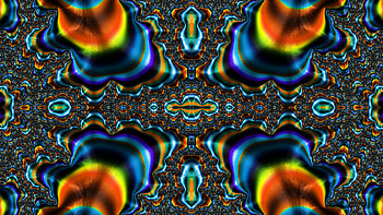 Trippy Psychedelic Fractal, Abstract, fractal HD wallpaper