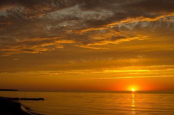 GOLDEN SUN, golden, set, sky, sun HD wallpaper