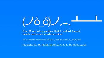 Blue Screen of Death, Death, Screen, of, Blue HD wallpaper