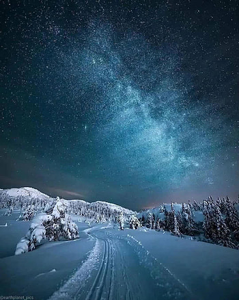 Winter, atmosphere, sky HD phone wallpaper