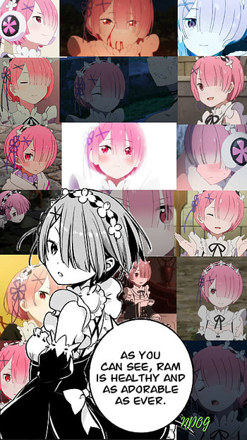 Re zero Ram, ramu, anime girl, best girl, ram re zero, best waifu ram, collage, best re zero waifu ram, ram rezero, NDOG, rezero, ラム, anime cute girl, best girl ram, rezero ram, waifu, collage ram, anime, best waifu HD phone wallpaper