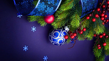 Christmas ornaments, Holiday cheer, Festive decorations, Celebration vibes HD wallpaper