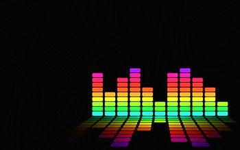Music, Background, Rainbow HD wallpaper