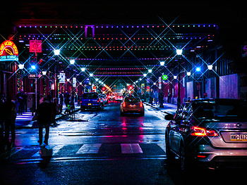 City Neon Lights Cityscape , city, neon, lights, cityscape, graphy HD wallpaper