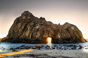 Landscape, Nature, Beach, Rock, Arch HD wallpaper