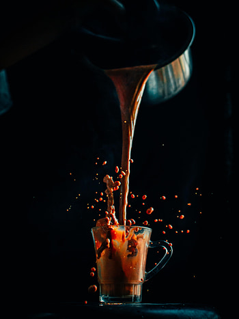 Food, Drops, Coffee, Cup, Spray, Drink, Beverage HD phone wallpaper