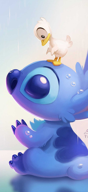 stitch, pareja, bonitos HD phone wallpaper