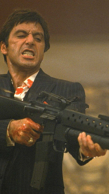 Scarface Movie, Iconic , Tony Montana's rise, Symbol of ambition HD phone wallpaper