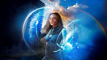 The Fantastic Four First Steps Sue Storm, the-fantastic-four-first-steps, the-fantastic-four, invisible-woman, movies, 2025-movies, fantastic-four, vanessa-kirby, superheroes, artwork, artist, digital-art, deviantart HD wallpaper