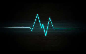 Abstract Dark Waves HD wallpaper