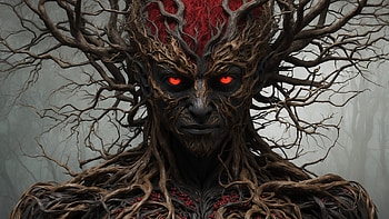 Tree Monster, tree, monster, scary, forest HD wallpaper