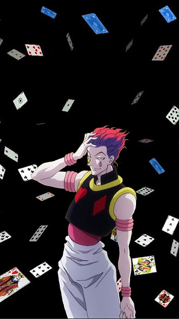 Hisoka, Hunter x Hunter, Anime antagonist, Charming smile HD phone wallpaper