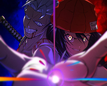 Andy and Fuuko Izumo, Anime, Undead Unluck, Andy (Undead Unluck), Fuuko Izumo HD wallpaper