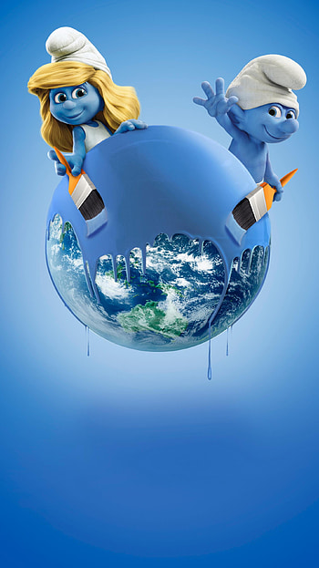 Smurfs: The Lost Village (2022) movie HD phone wallpaper