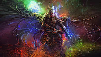 Fantasy, art, warrior HD wallpaper