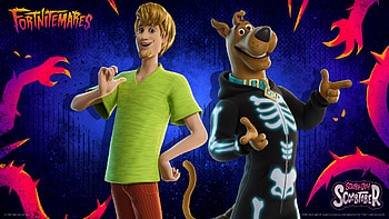 Fortnite x Scoob!: Shaggy & Scooby, video game, Fortnite, Shaggy Rogers, Scoob!, Scooby-Doo HD wallpaper