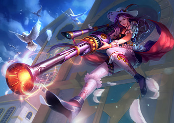 Caitlyn League Of Legends Art , caitlyn-league-of-legends, league-of-legends, games, artist, artwork, digital-art, artstation HD wallpaper