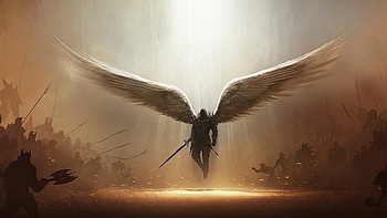 Heaven Vs Hell HD wallpaper