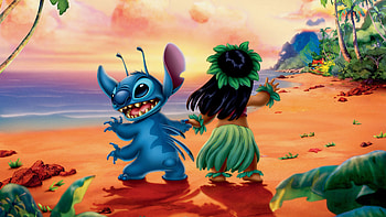 Stitch animation, Cute alien companion, Disney movie, Adorable blue creature HD wallpaper