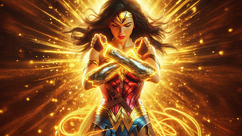 Wonder Woman Goddess Of War, wonder-woman, superheroes, artwork, art, digital-art, ai HD wallpaper