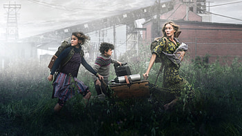 A Quiet Place Part II, Silent terror, Family survival, Post-apocalyptic world HD wallpaper