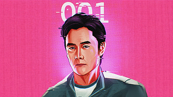 001 In Squid Game Season 2, squid-game-season-2, squid-game, netflix, tv-shows, artwork, art, digital-art HD wallpaper