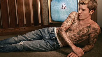 Calvin Klein campaign, Justin Bieber HD wallpaper